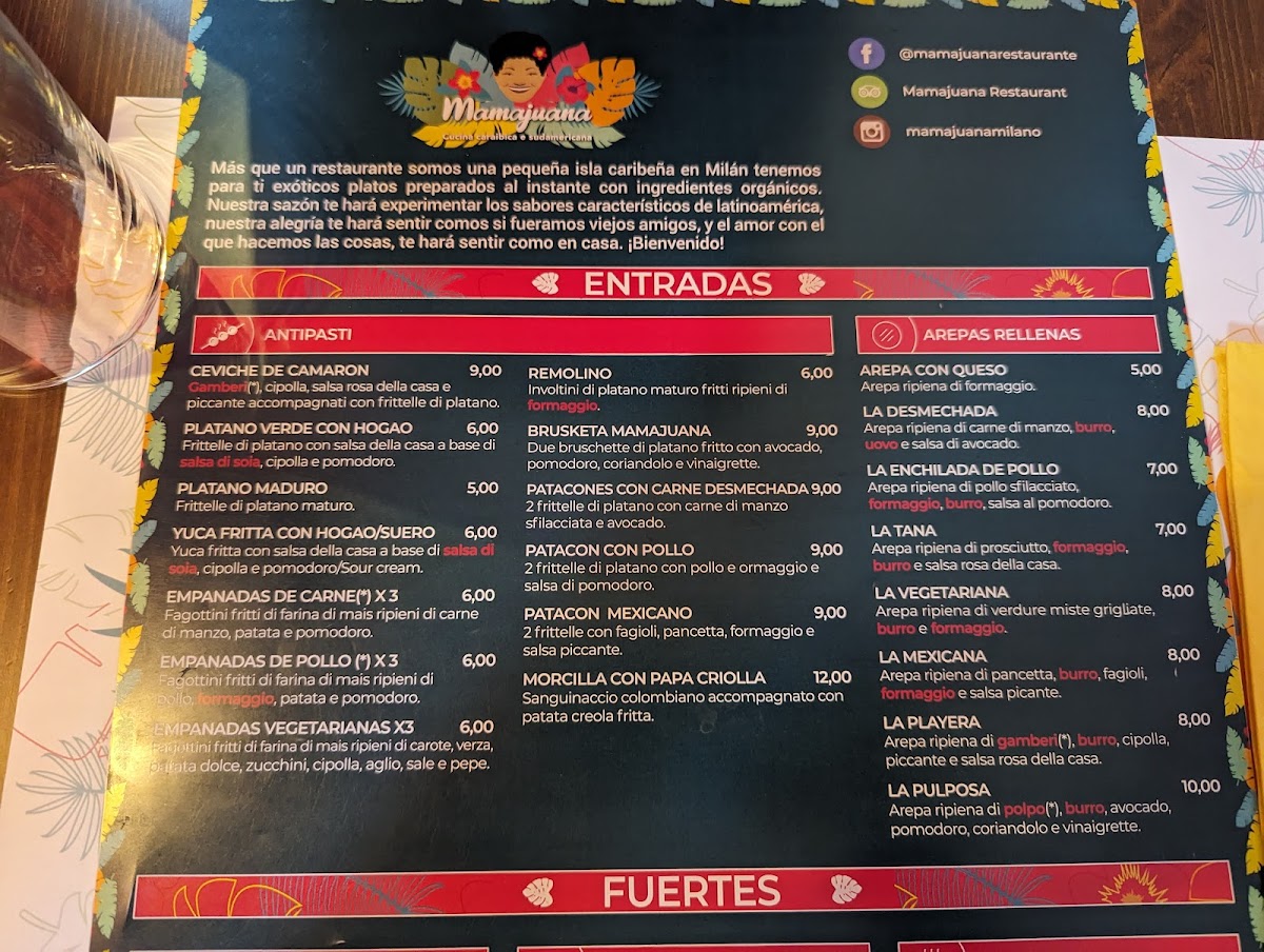 Mamajuana Photo Menu 2