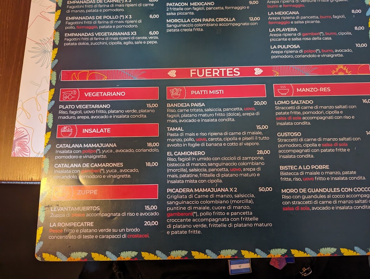 Mamajuana Photo Menu 5