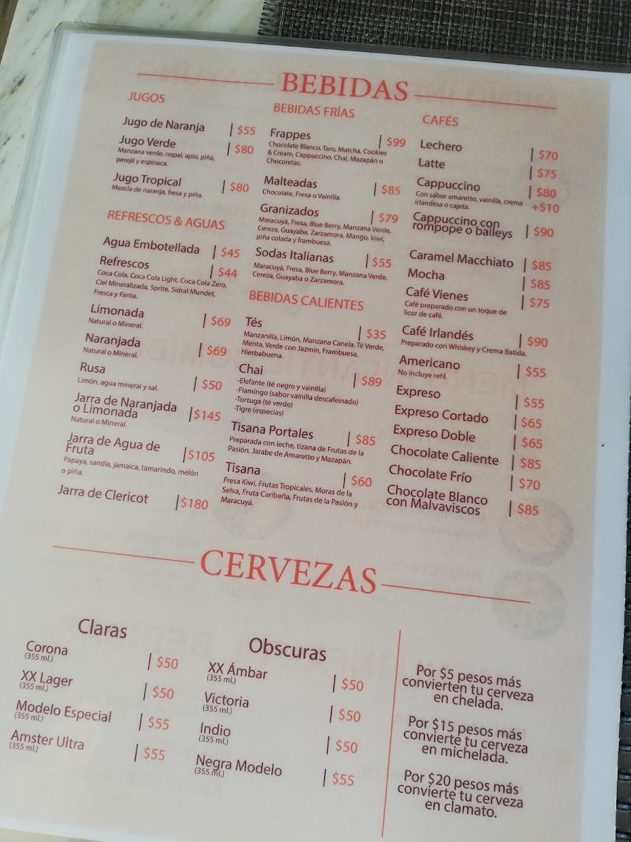 Restaurante Los Portales Pachuca Photo Menu 7