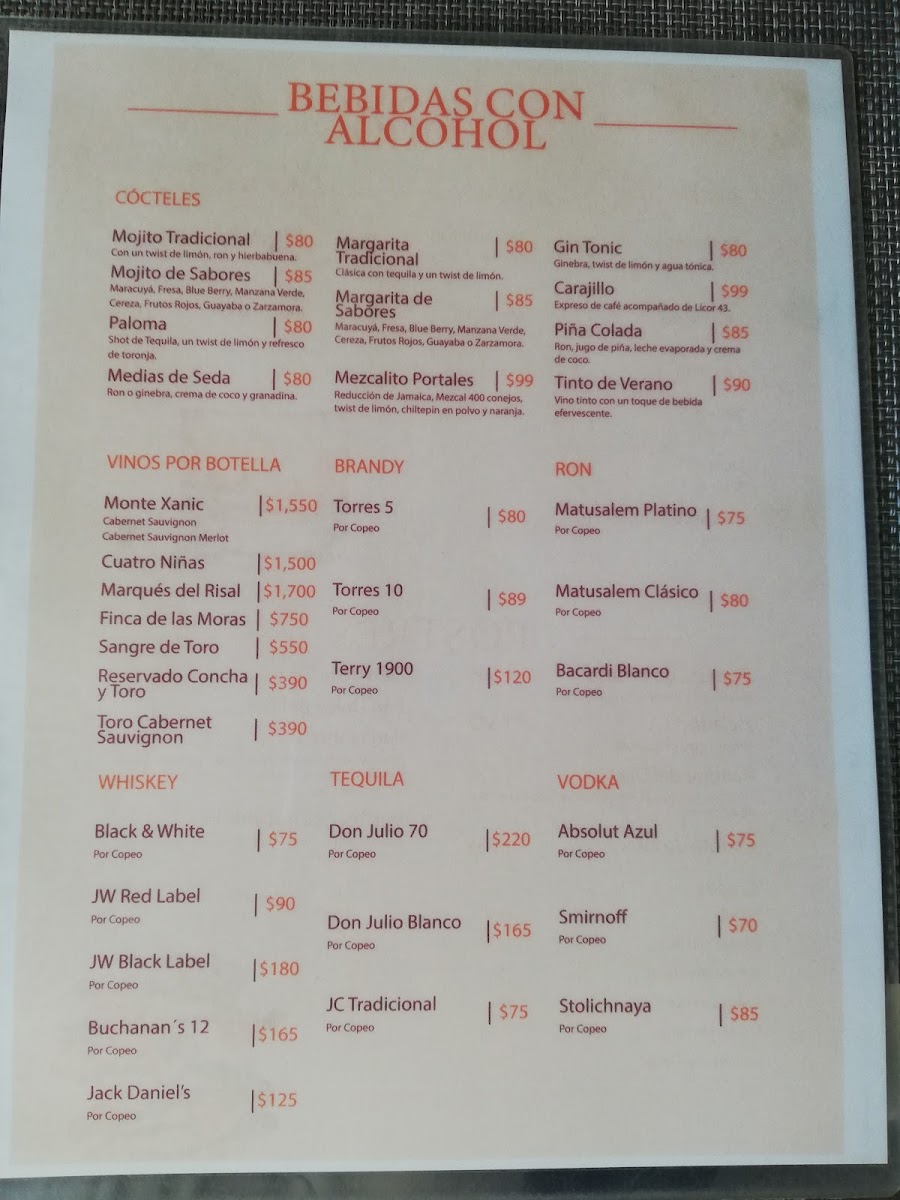Restaurante Los Portales Pachuca Photo Menu 9