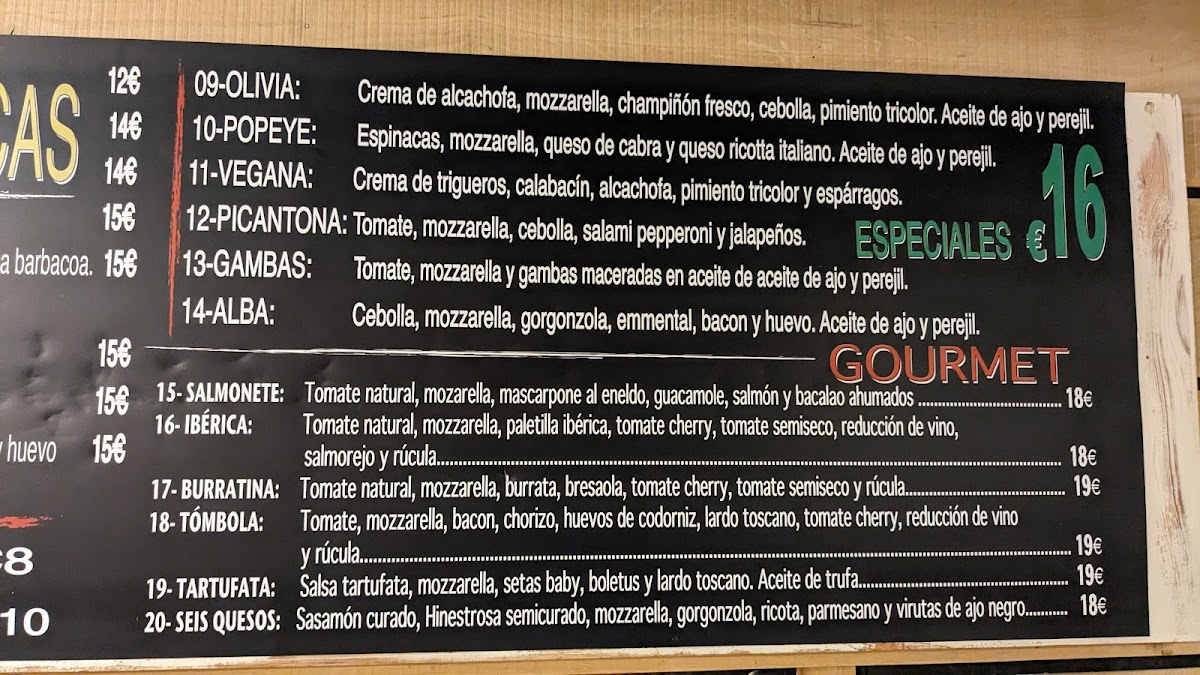Pizzería Tómbola Photo Menu 8