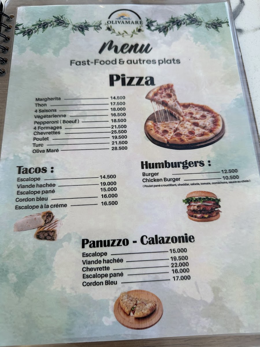 Oliva mare Photo Menu 4