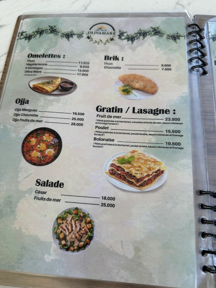 Oliva mare Photo Menu 5