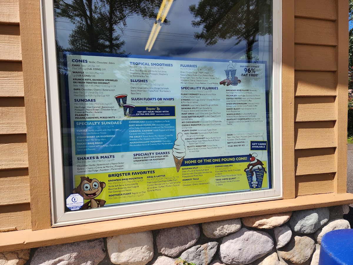 Briq's Soft Serve Photo Menu 2