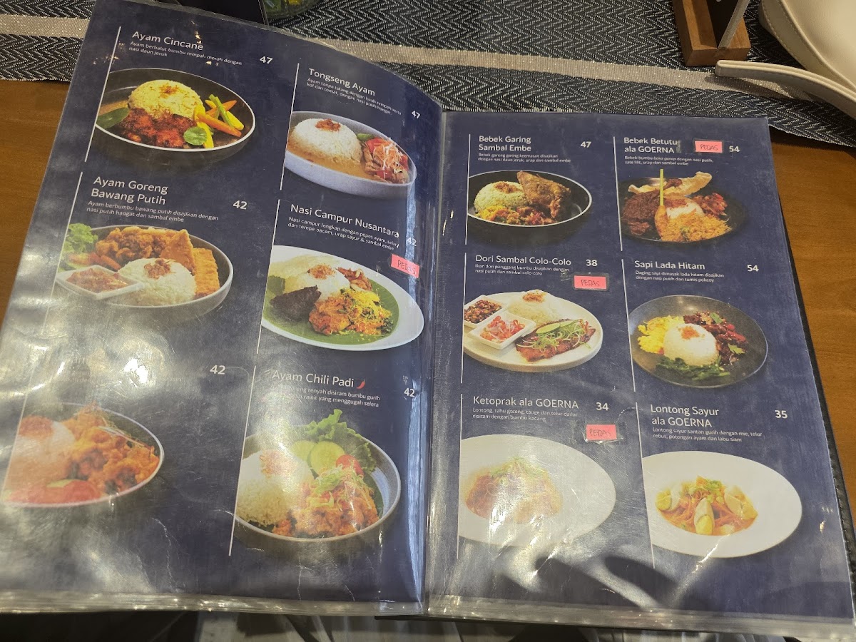 GOERNA Coffee Lounge Photo Menu 1