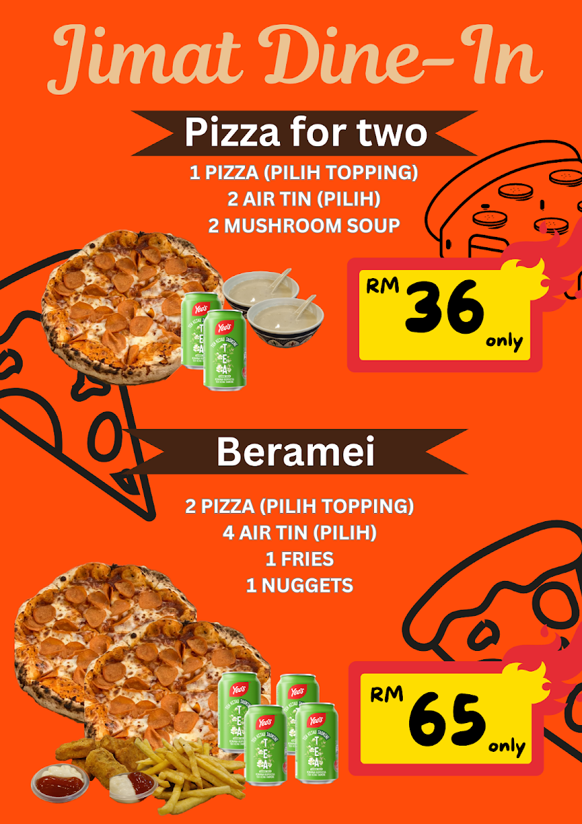 Pyrozza Fire-Oven Pizza Photo Menu 2