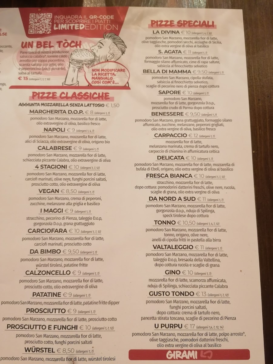 Gusto Tondo Photo Menu 3