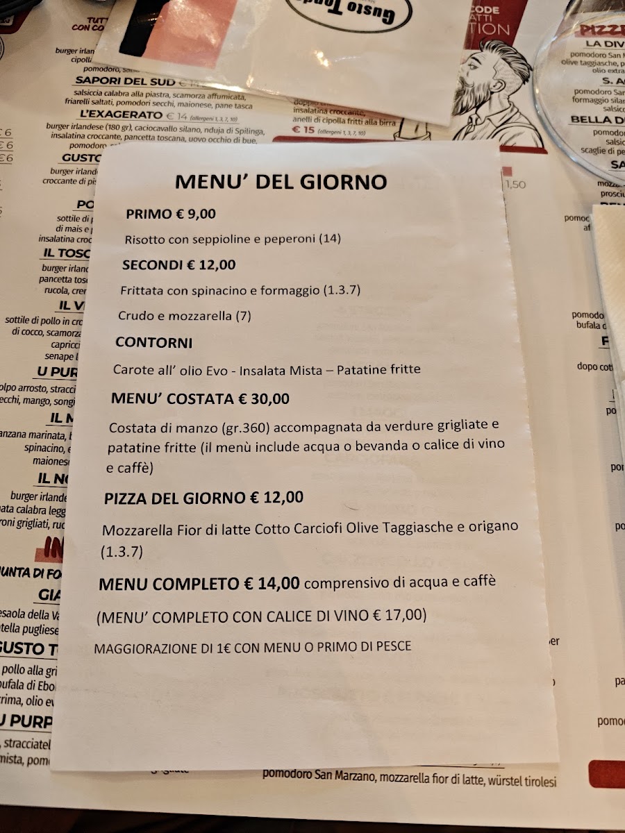 Gusto Tondo Photo Menu 5