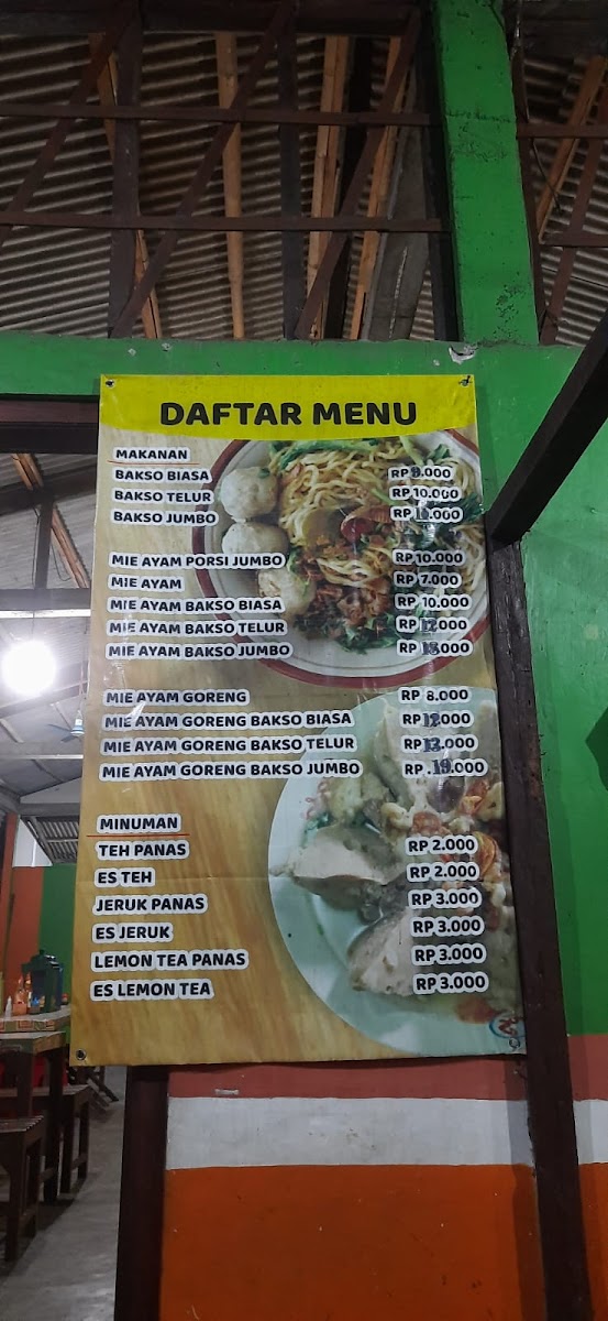 Bakso dan Mie Ayam Mudal Photo Menu 3