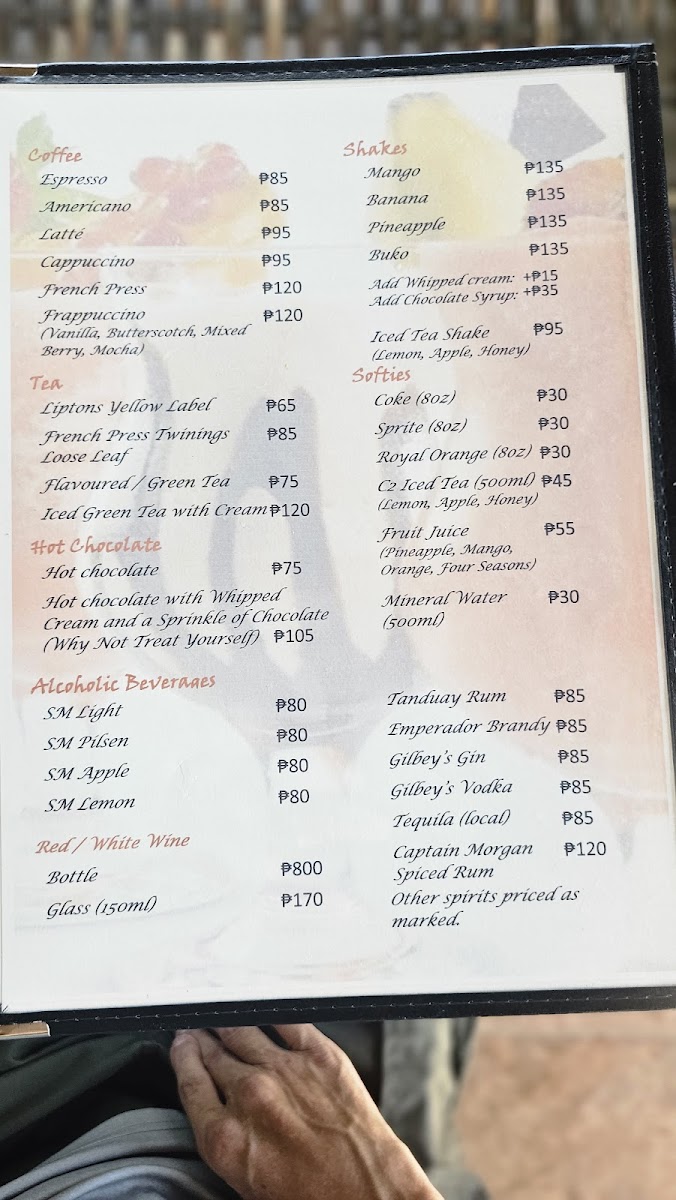 The Halfway Cafe Photo Menu 6