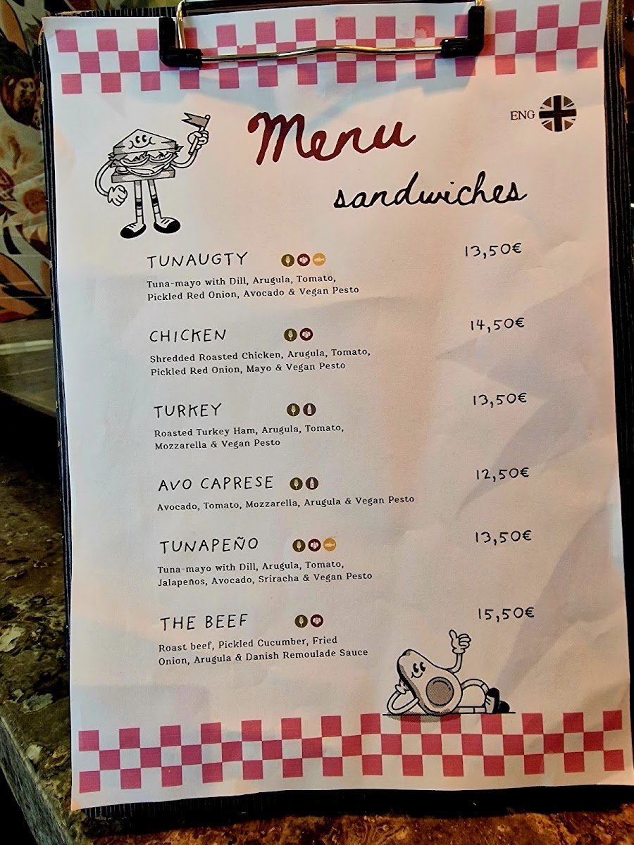 Café Nord Photo Menu 1