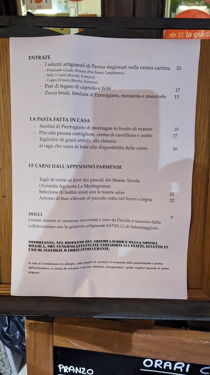 Osteria del Castellazzo Photo Menu 6