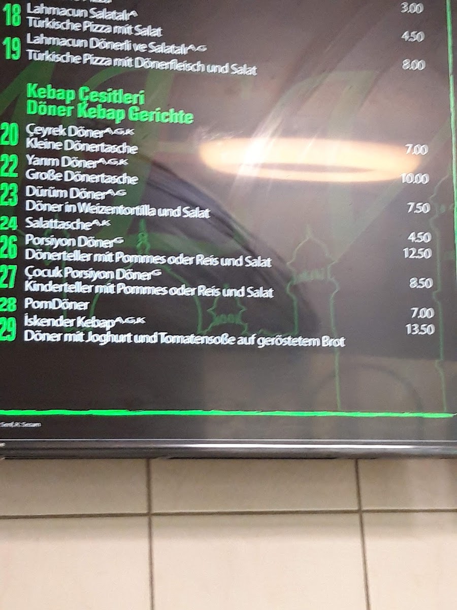 Ali Usta Ocakbaşı Restaurant - Duisburg Photo Menu 7