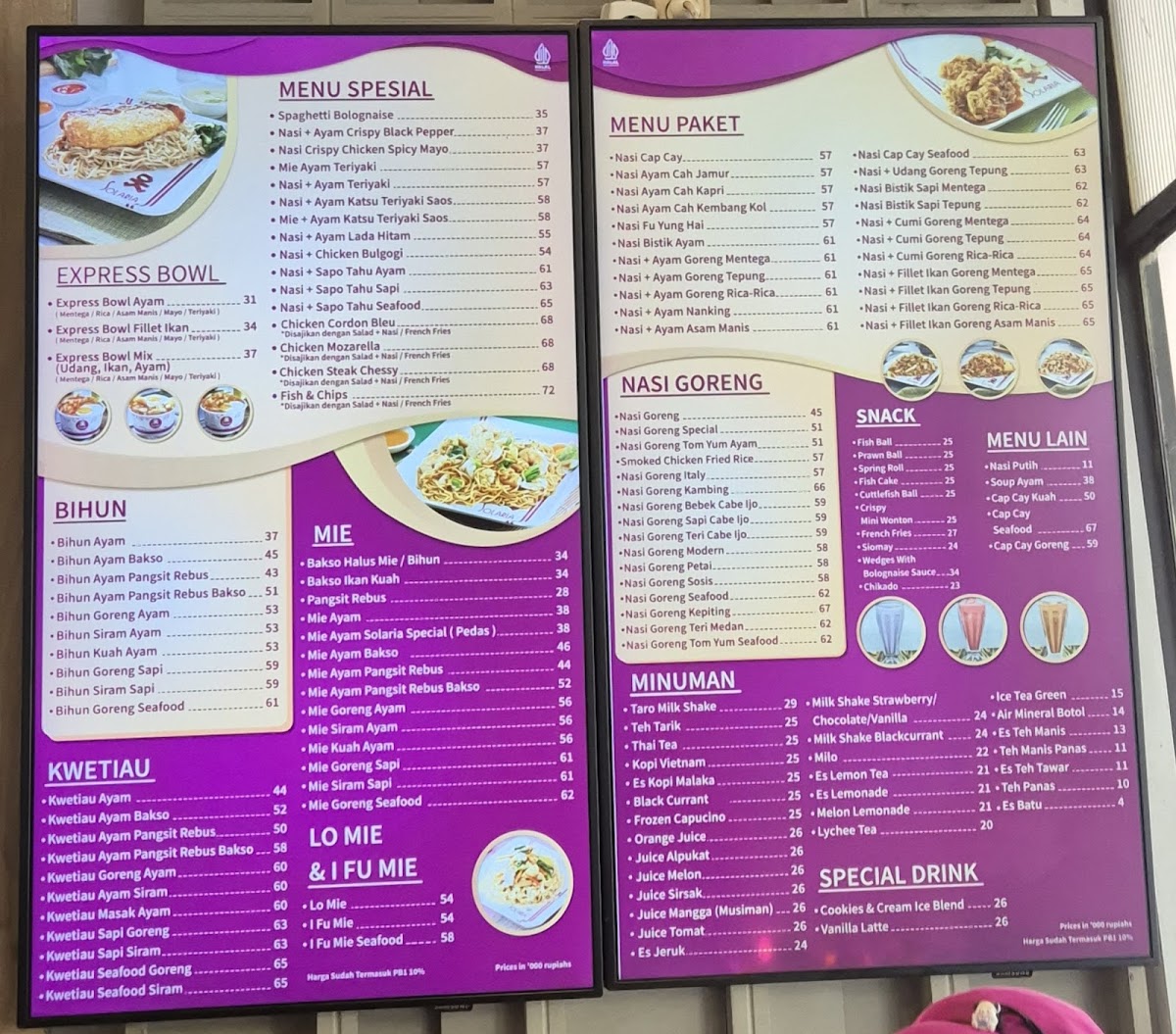 Solaria Halim Perdana Kusuma Photo Menu 3