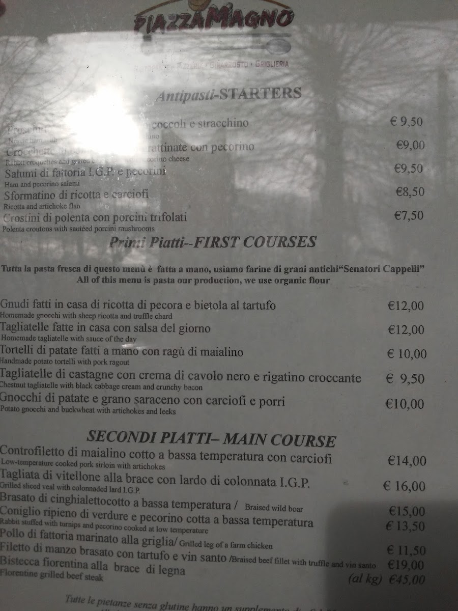 Ristorante Piazzamagno Pizzeria Photo Menu 8