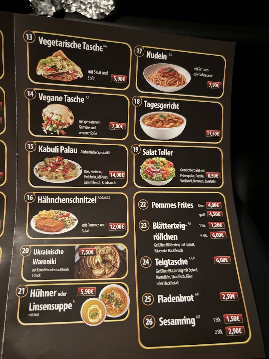 Boss Döner Photo Menu 1