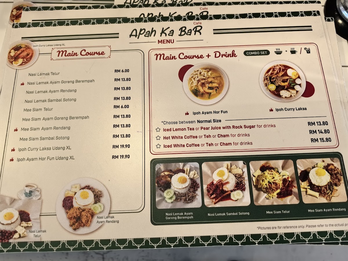 APAH KA BAR CAFE [HALAL CERTIFIED] Photo Menu 4