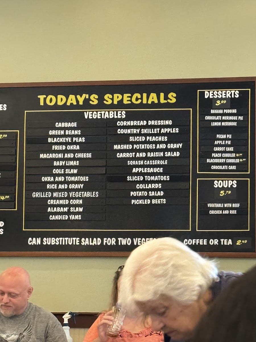 Lizard's Thicket Restaurant Photo Menu 6