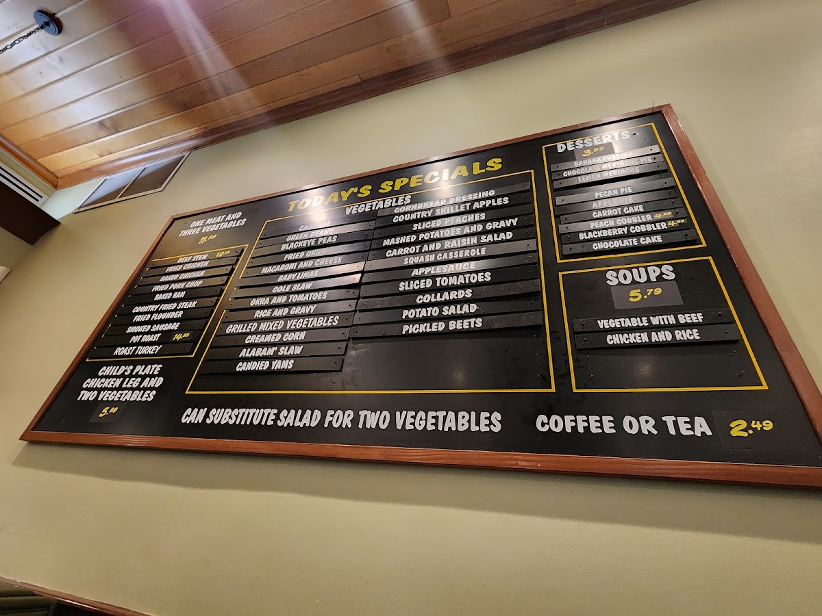 Lizard's Thicket Restaurant Photo Menu 7