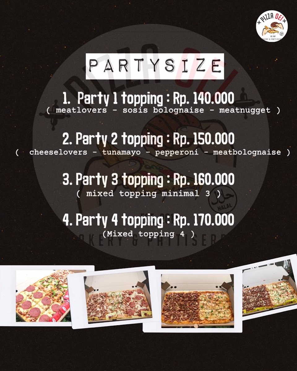 Pizza Oei and Pattiserie Photo Menu 3