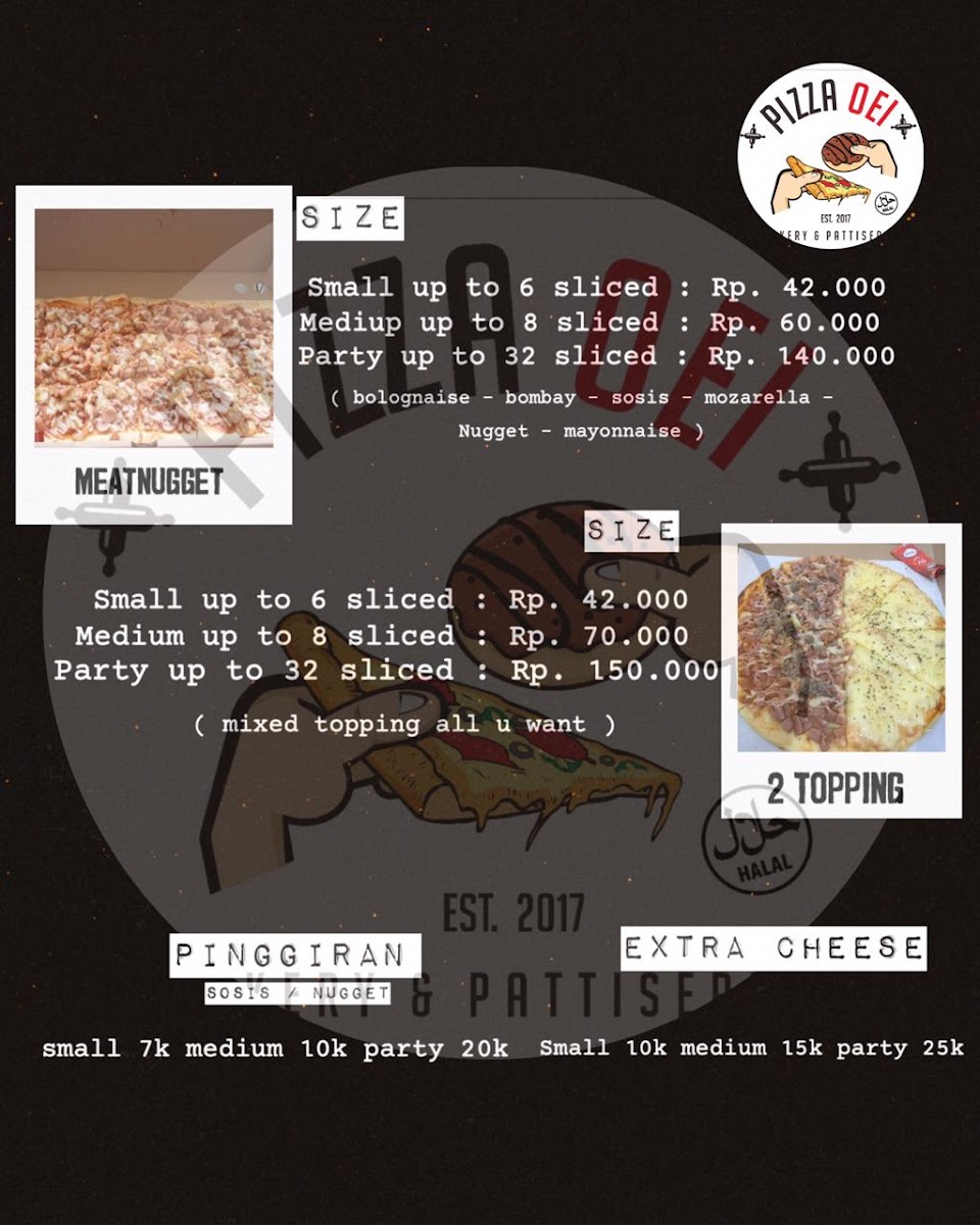 Pizza Oei and Pattiserie Photo Menu 4