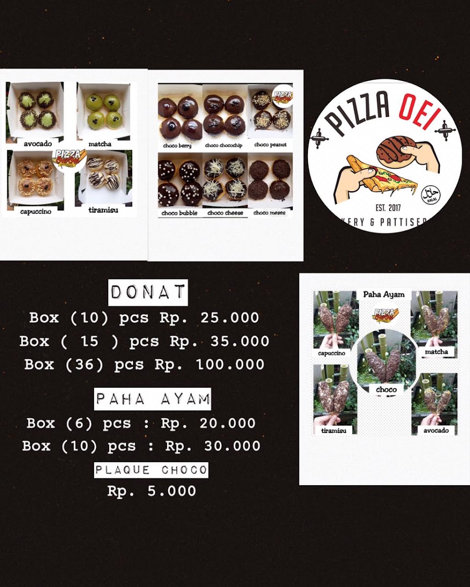 Pizza Oei and Pattiserie Photo Menu 5