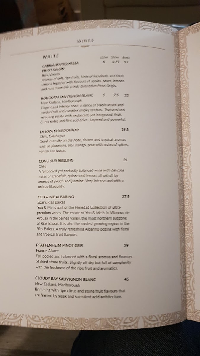 di Bosco Photo Menu 8