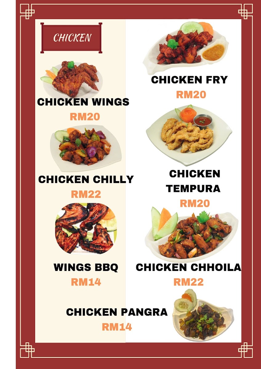 Kathmandu Restaurant, Kota Raya Photo Menu 5