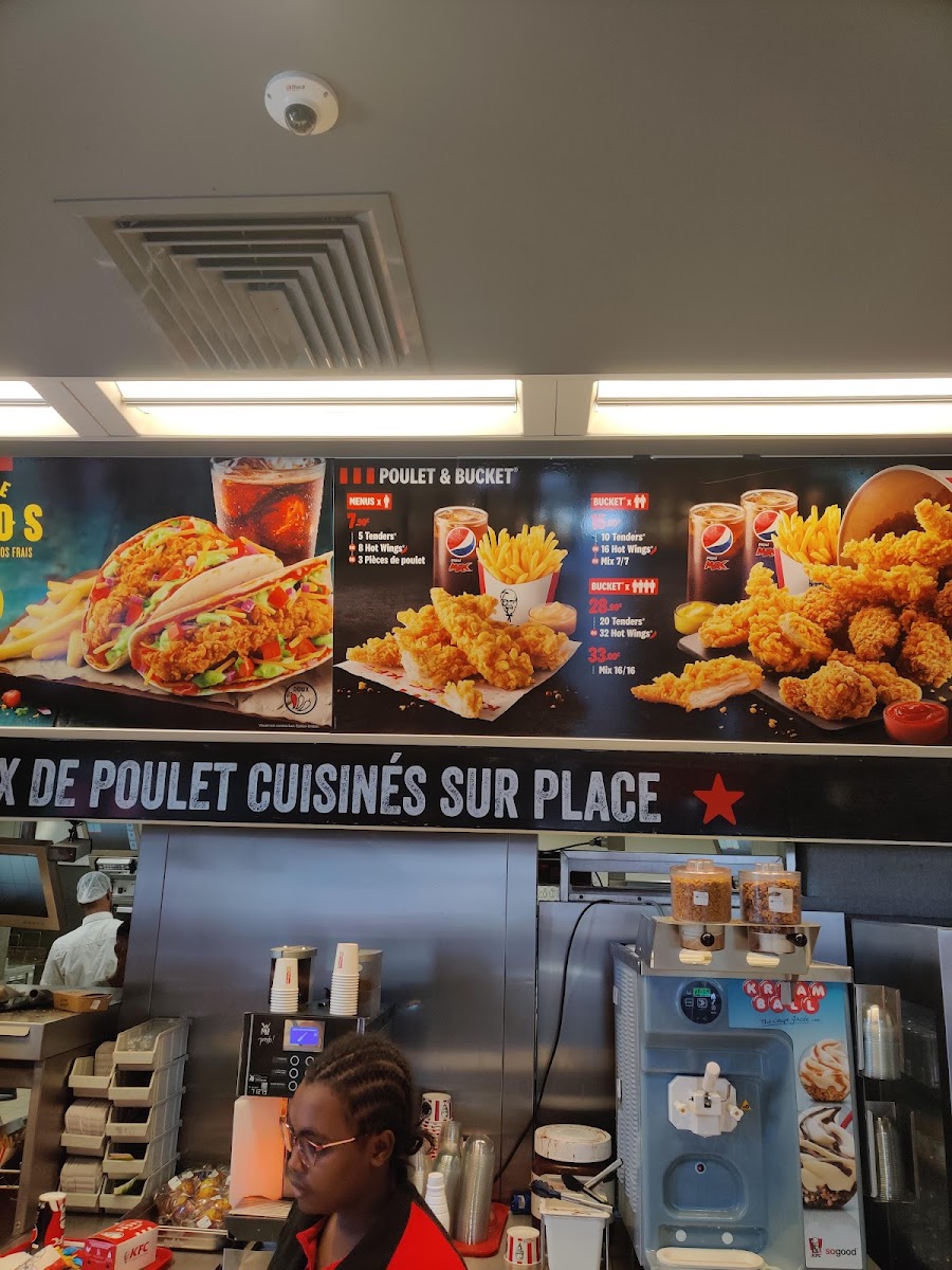 KFC SAINT VICTORET MARIGNANE Photo Menu 3