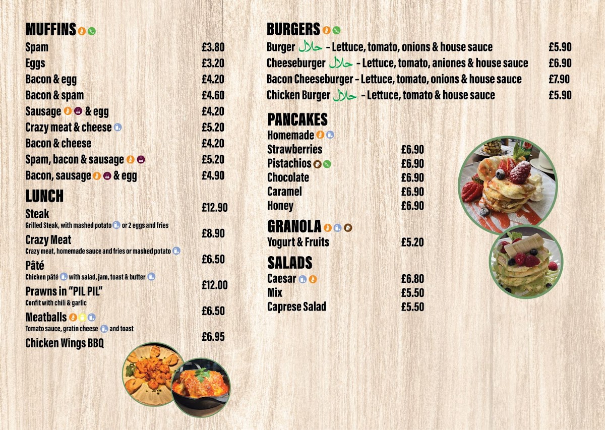 Infinity Coffee Grill Photo Menu 1