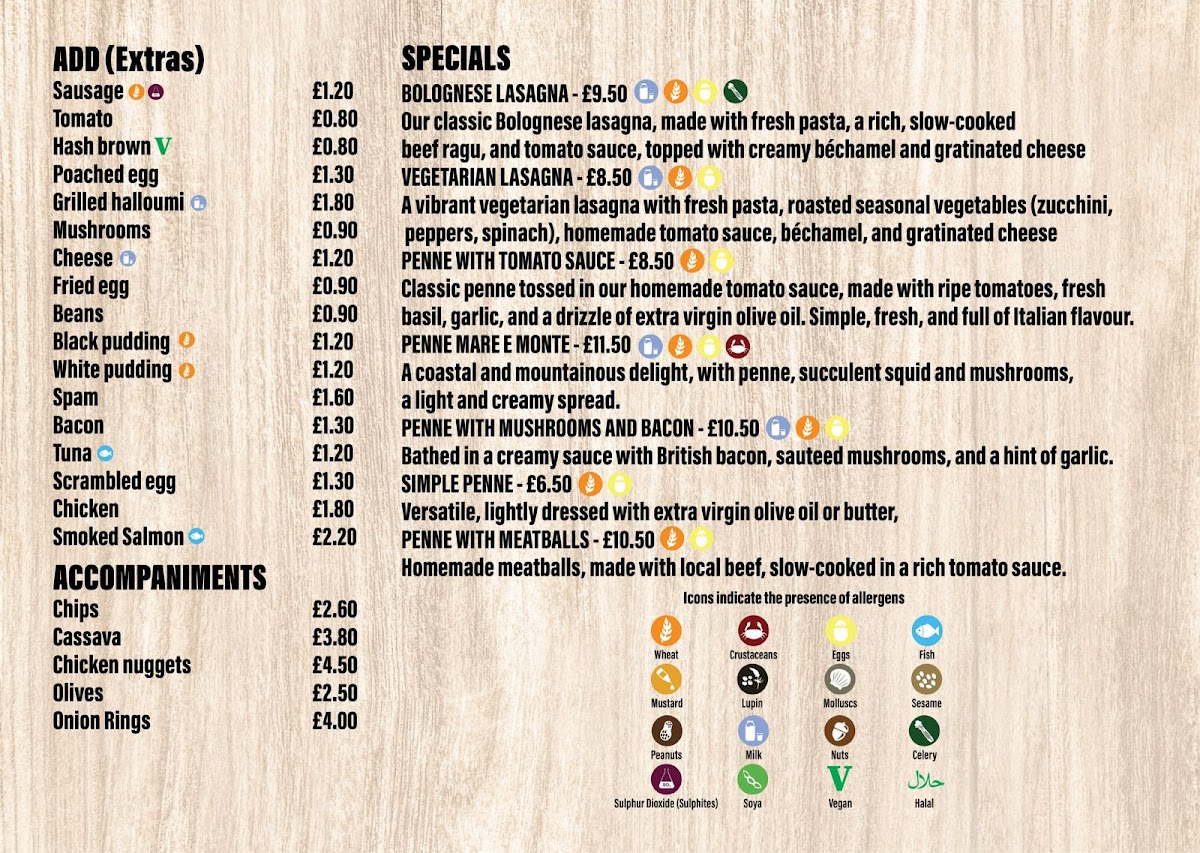 Infinity Coffee Grill Photo Menu 4