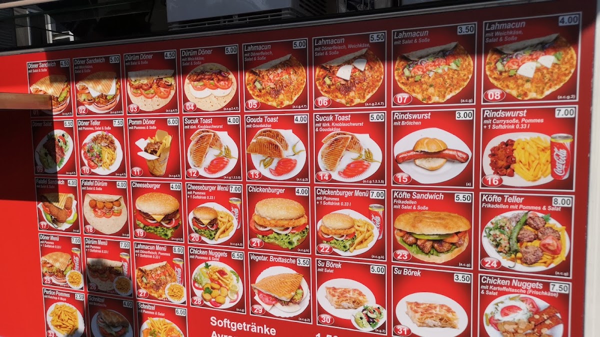 Cargo Kebap Photo Menu 5