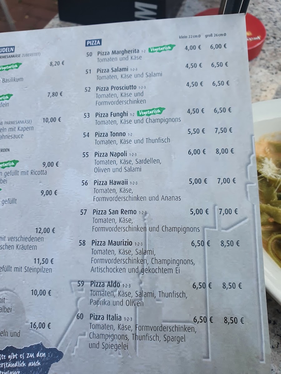 Pizzeria La Piccola Photo Menu 1