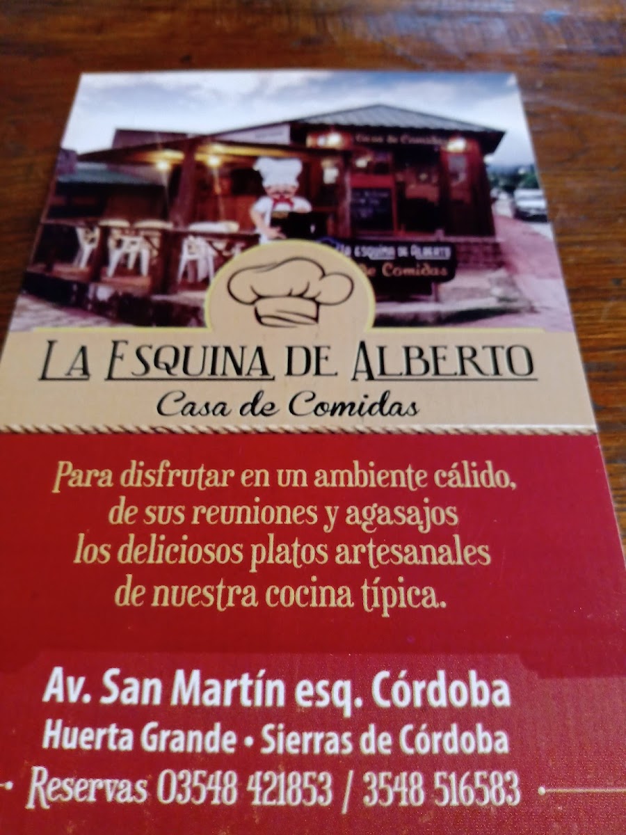 Restaurante la Esquina Photo Menu 4