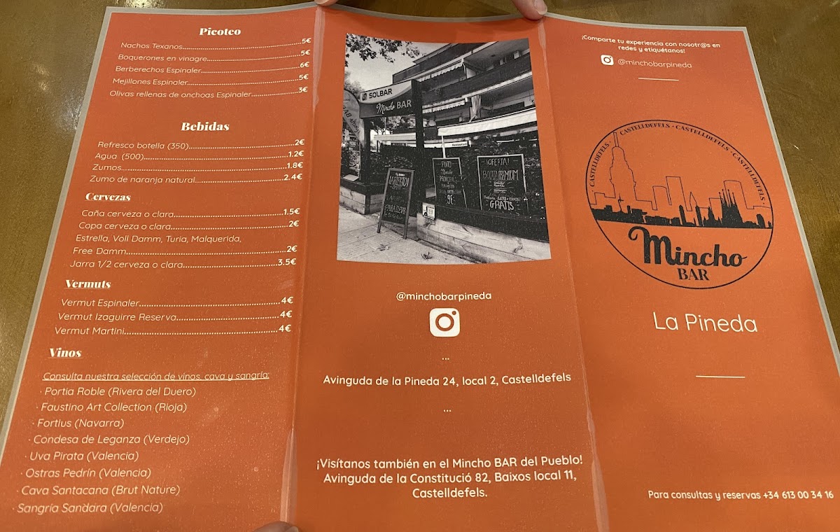 Mincho Bar Pineda Photo Menu 4