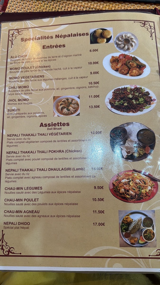Restaurant Royal Pokhara Photo Menu 1
