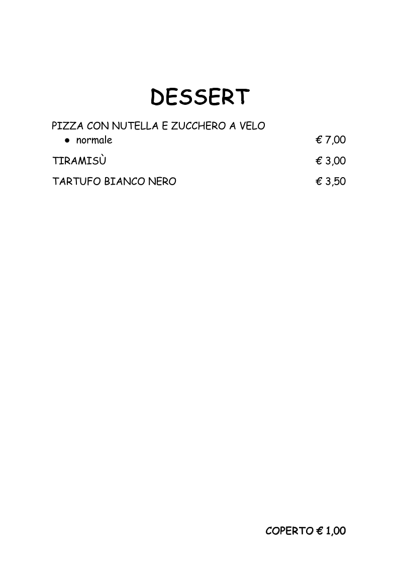 Pizzeria Bowling Grottammare Photo Menu 9