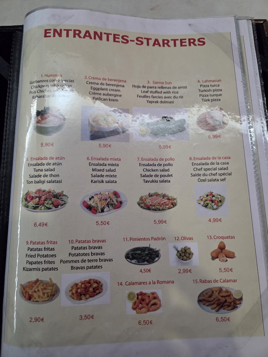 Restaurant Prince a la Turca - HALAL FOOD Photo Menu 3