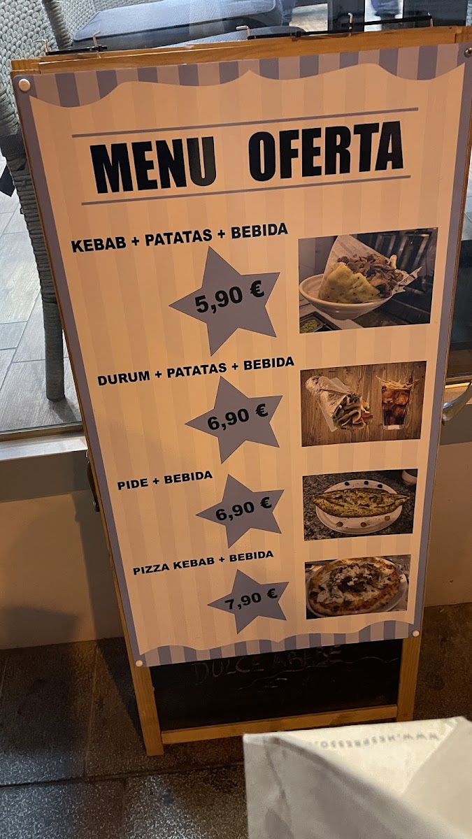 Ankara Restaurante Kebab y comida Arabe Halal Photo Menu 5