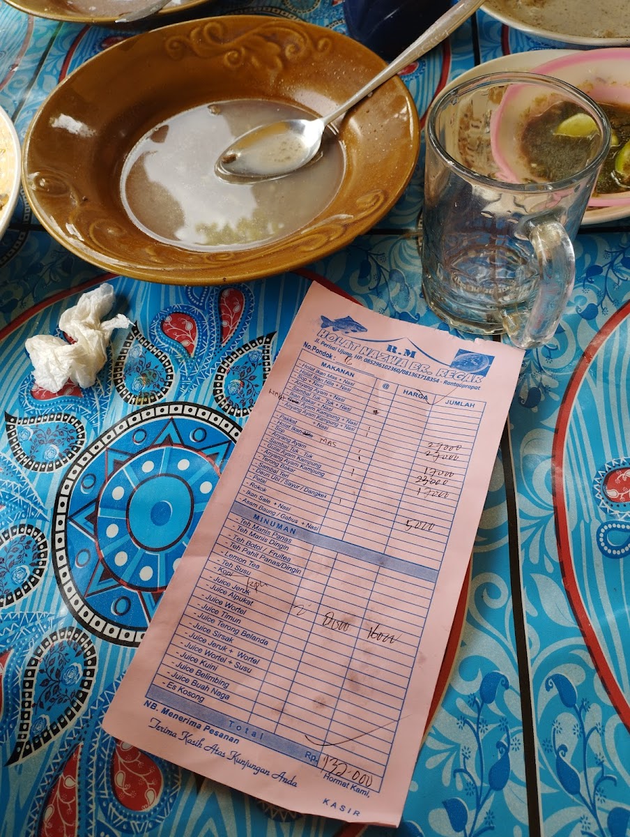 RUMAH MAKAN HOLAT NAZWA Br. REGAR Photo Menu 1