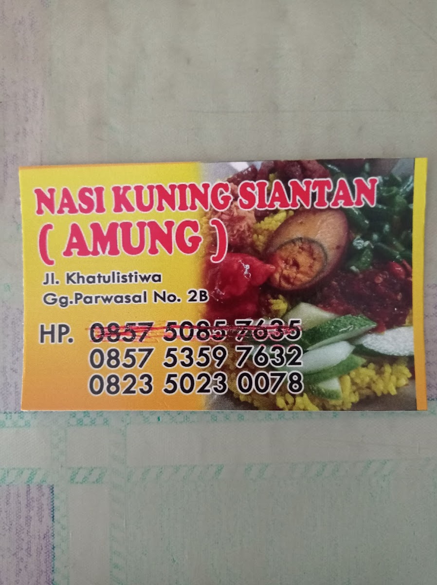 Nasi Kuning Siantan Photo Menu 1