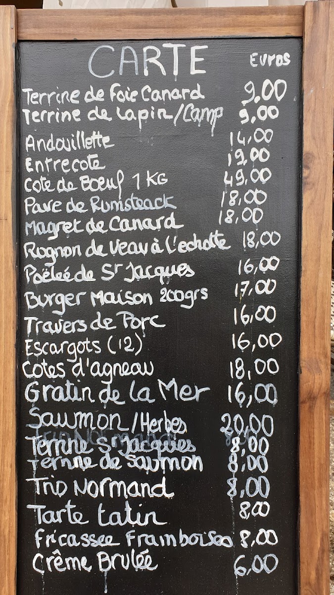 L'Auberge de la Vallée Photo Menu 9