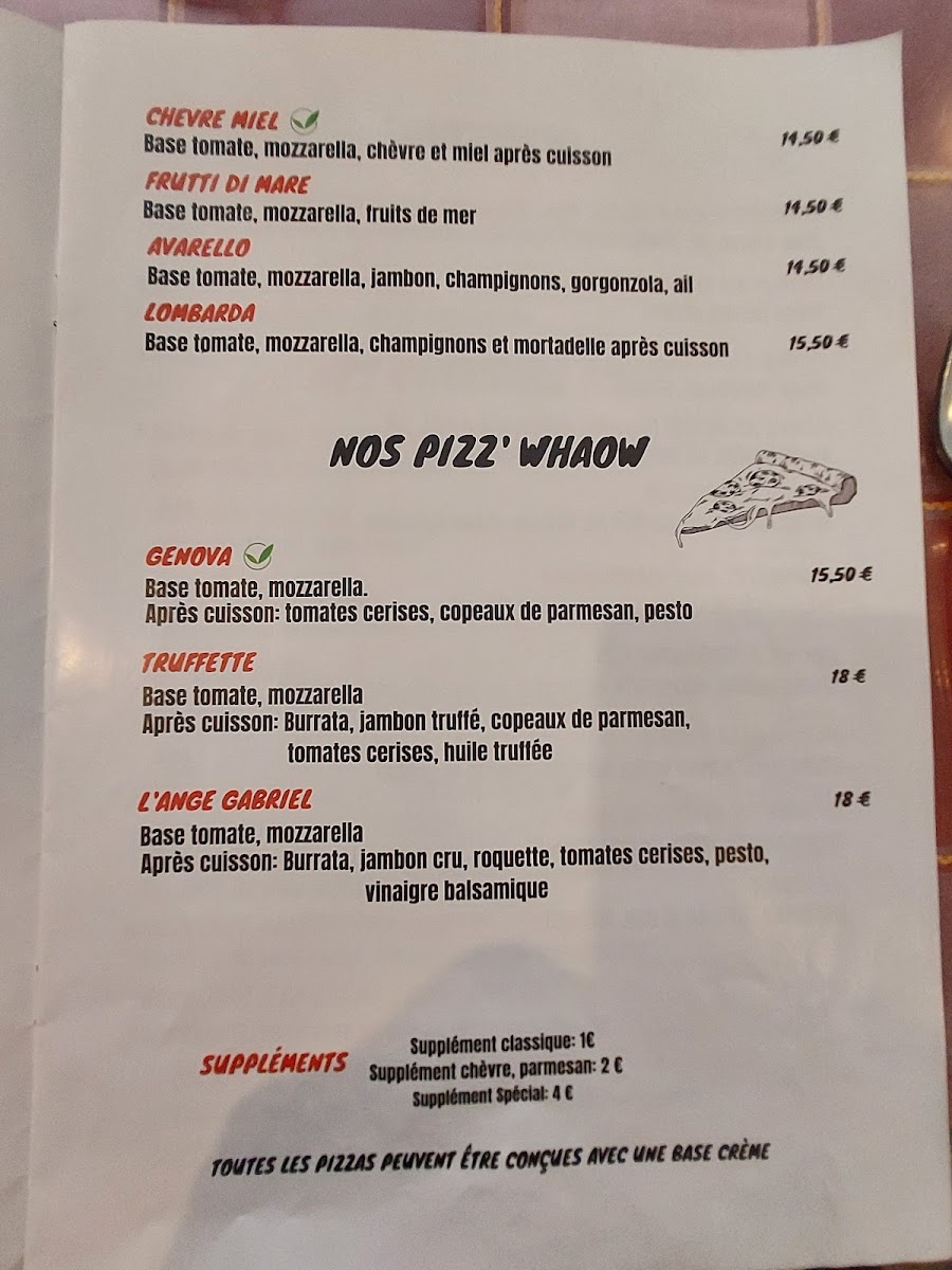 Pizzeria Avarello Photo Menu 6