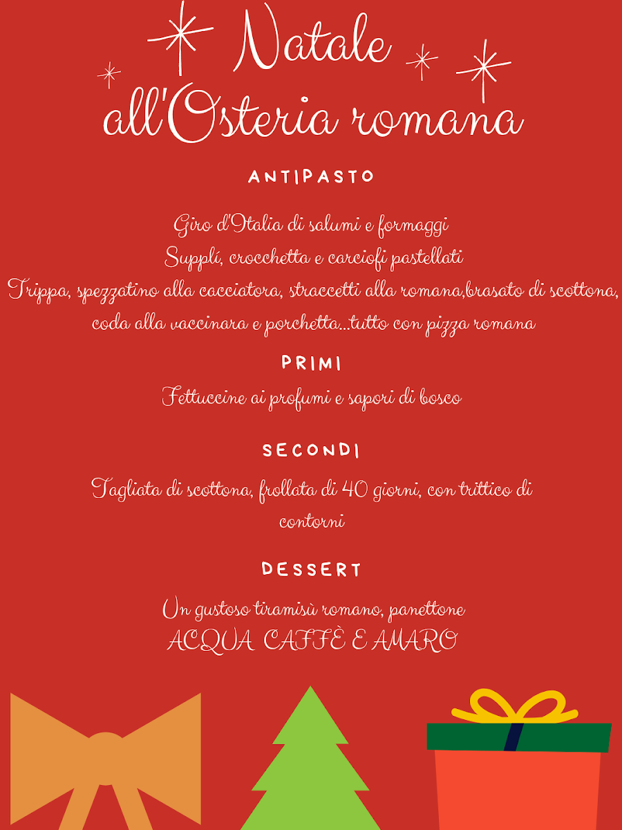 L' OSTERIA romana Photo Menu 1