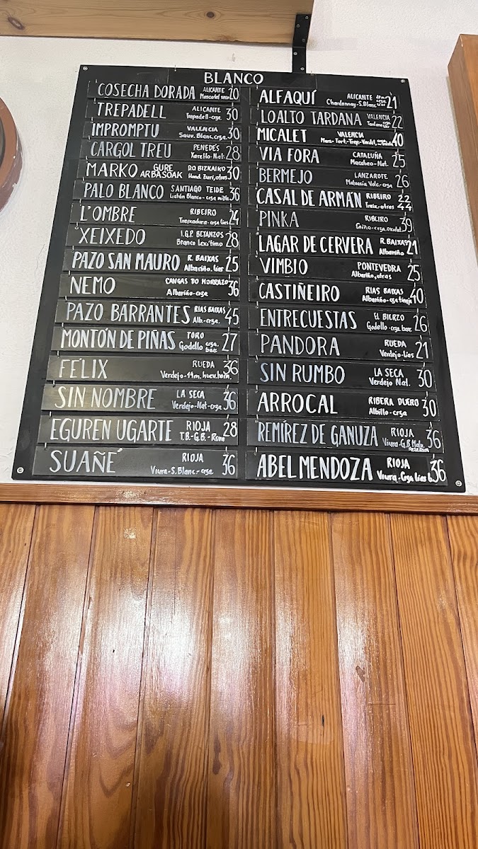 MESÓN MARINERO. Photo Menu 1