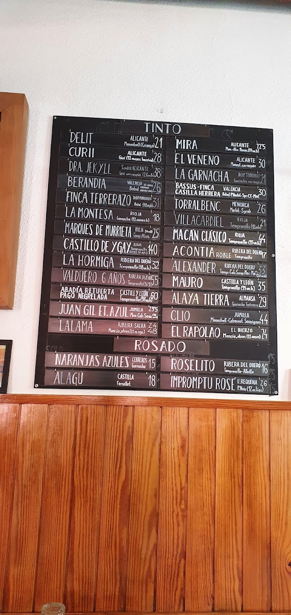 MESÓN MARINERO. Photo Menu 9