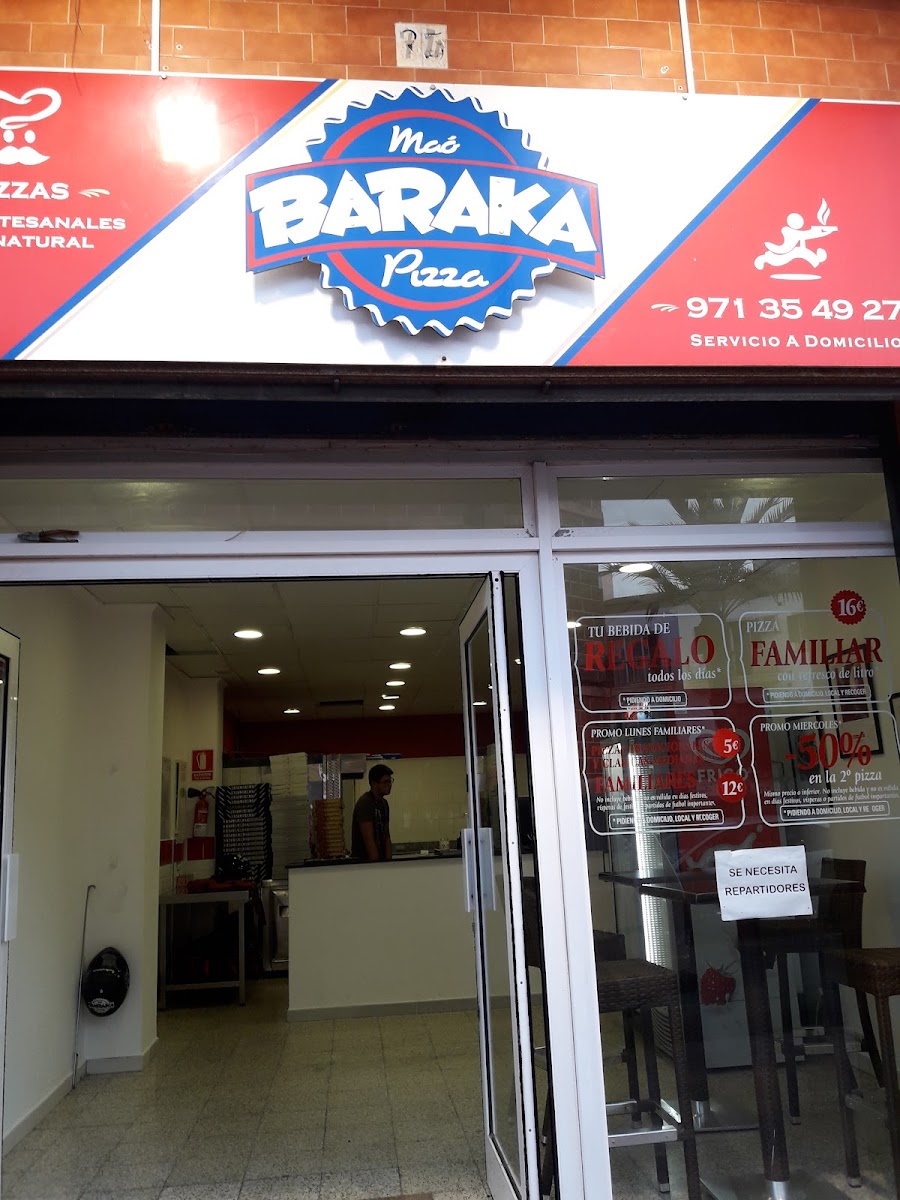 Baraka Pizza Maó
