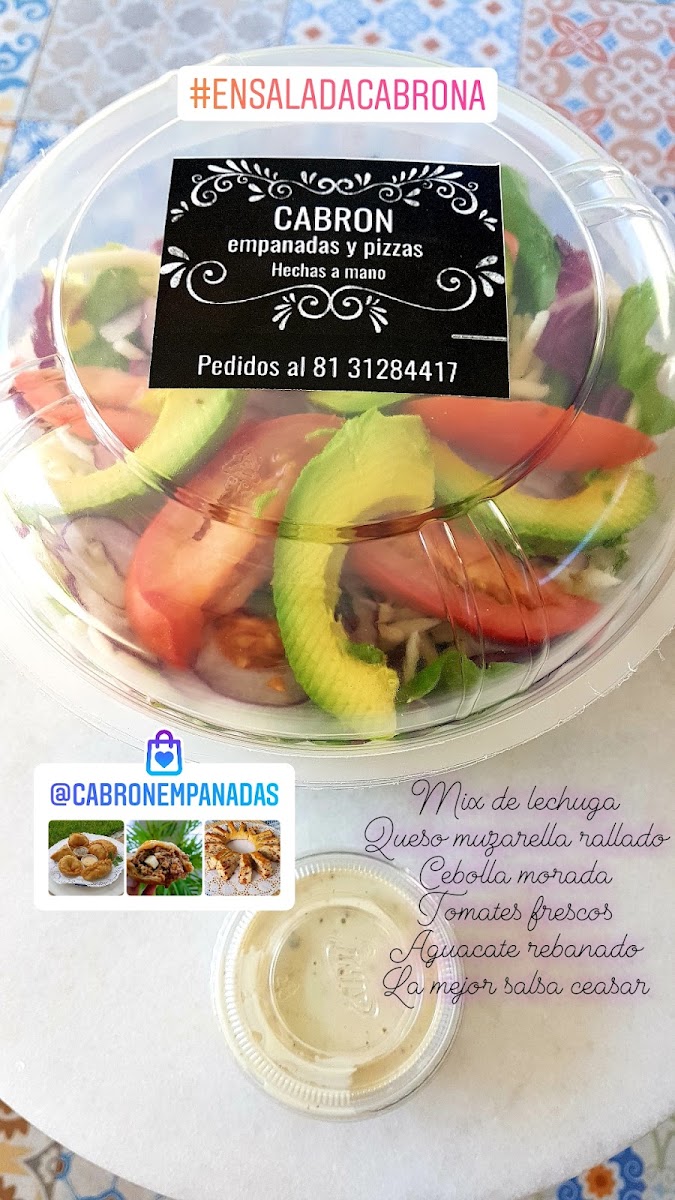 Cabrón Empanadas y Pizzas Argentinas Photo Menu 3