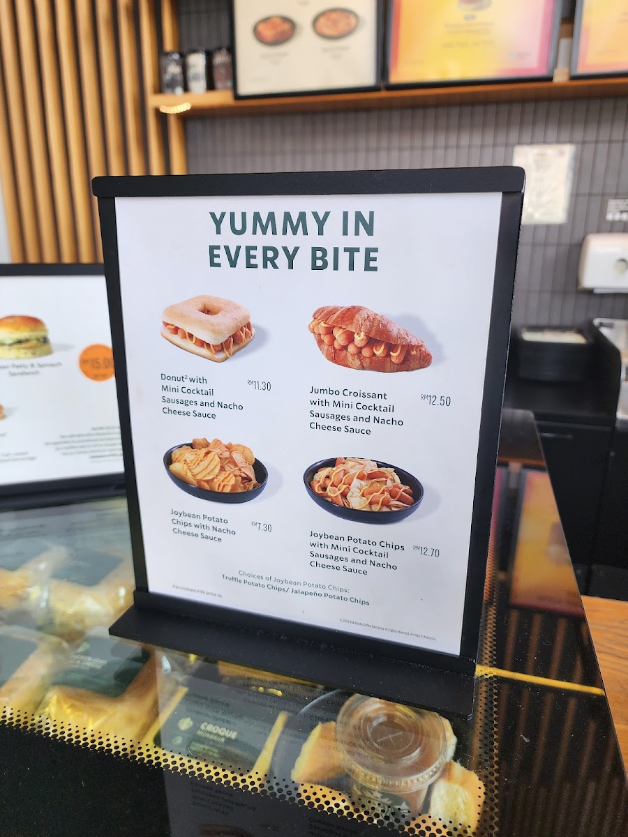 Starbucks DT Malim Jaya Photo Menu 1