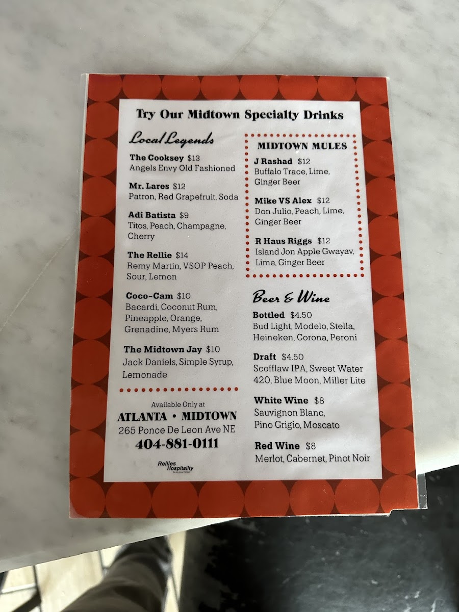 Nancy's Pizza Midtown Photo Menu 5